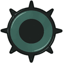 Mine obstacle decorative icon